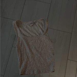 Aritzia Beige Tank Top